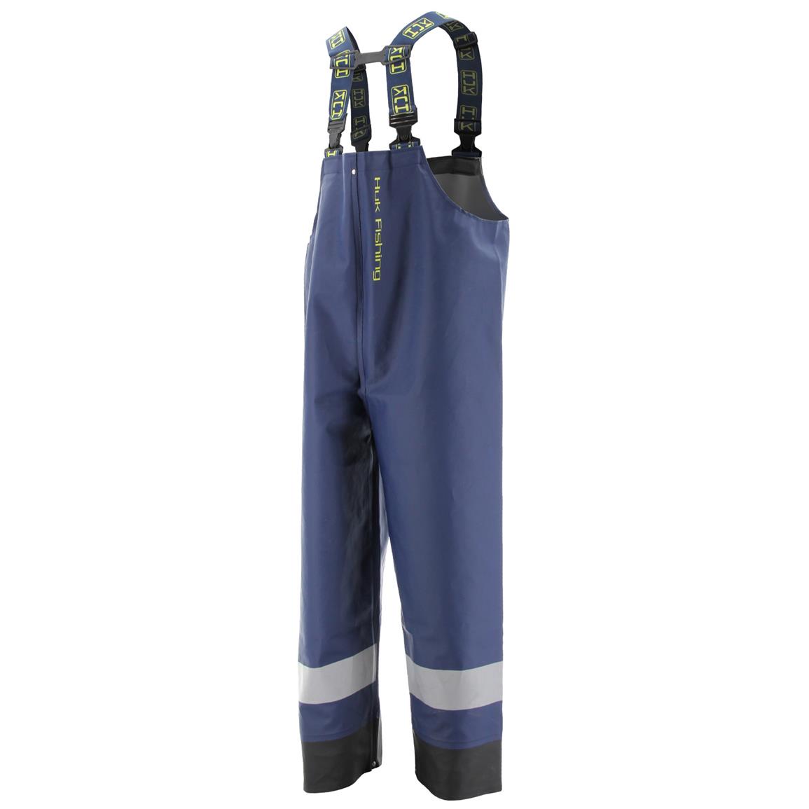 Huk PVC Foul Weather Bib - 625822, Rain Jackets & Rain Gear at ...