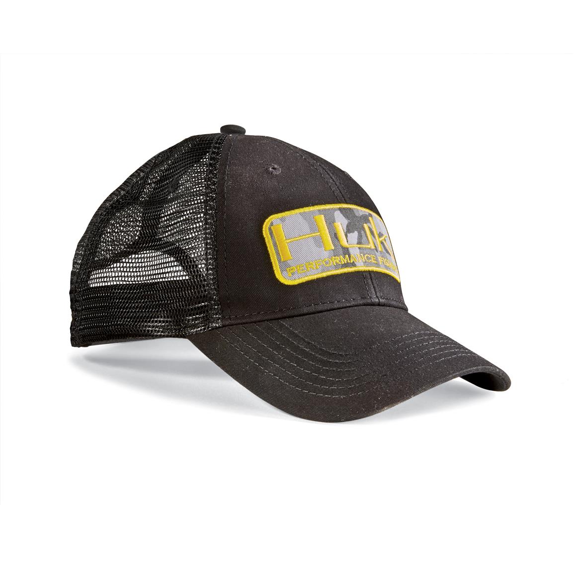 Huk Patch Trucker Cap - 625823 Hats Caps at Sportsman s 