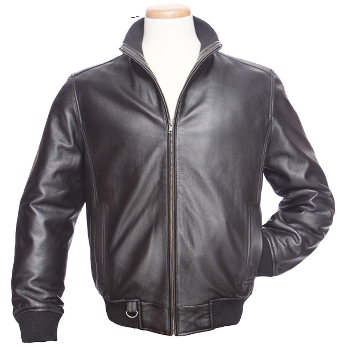 Burk's Bay Urban Lambskin Leather Jacket - 625894, Uninsulated Jackets ...