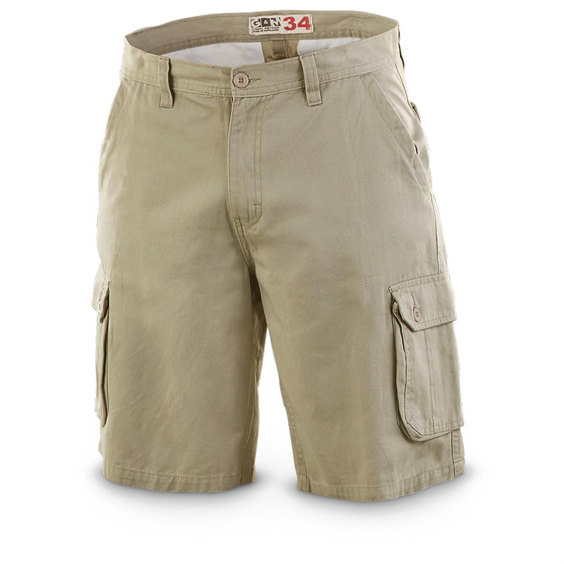 George & Martha Palm Bay Cargo Shorts - 627223, Shorts at Sportsman's Guide