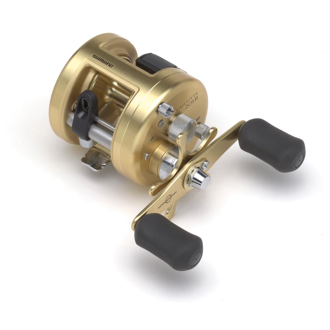 Left Handed Shimano Calcutta 201B LH Baitcasting Reel 627297