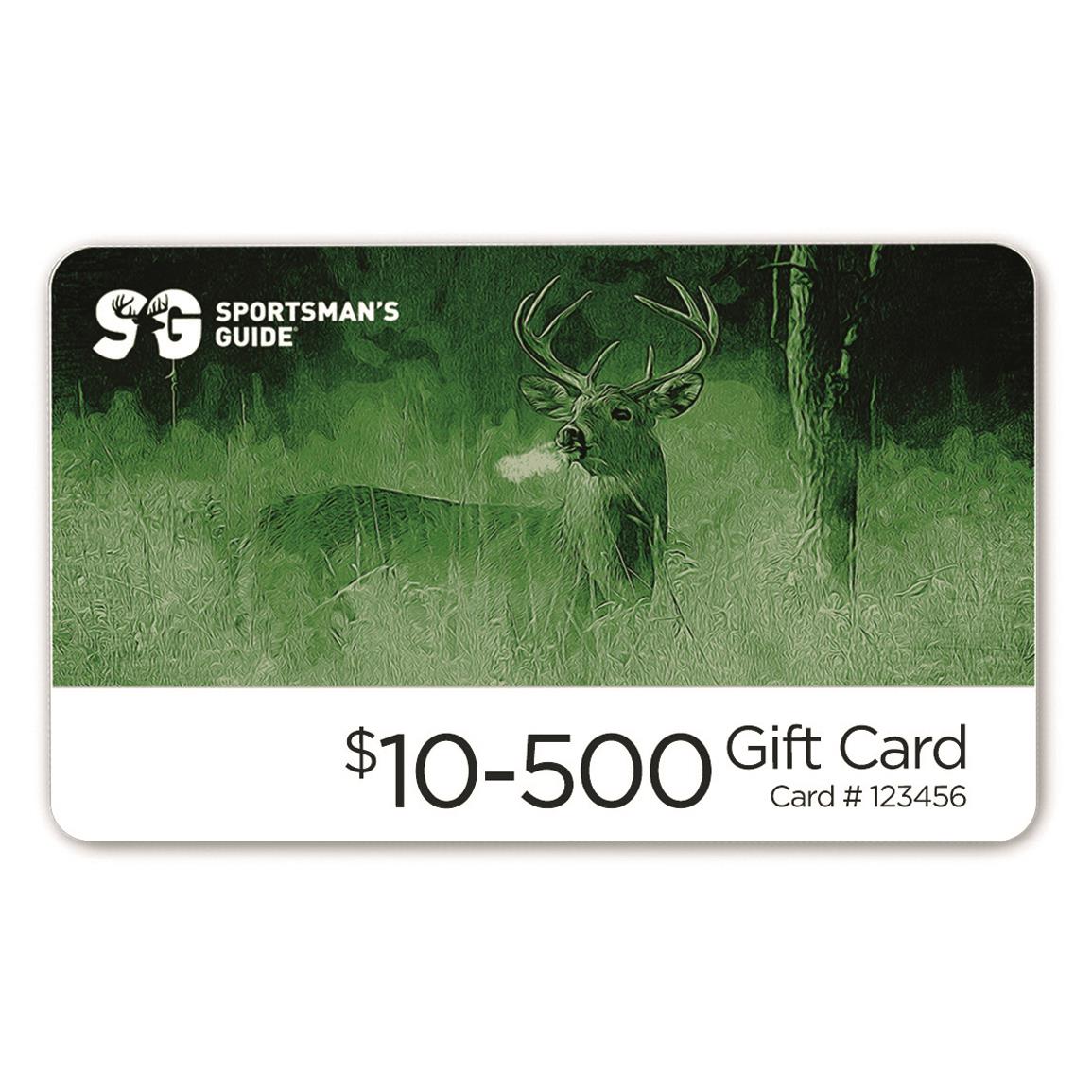Sportsman's Guide Gift Cards, Gift Card