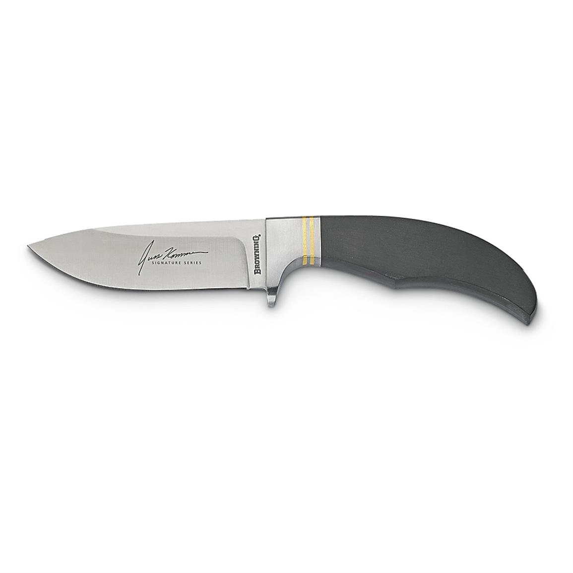 Browning Russ Kommer Signature Droppoint Knife 627565, Fixed Blade