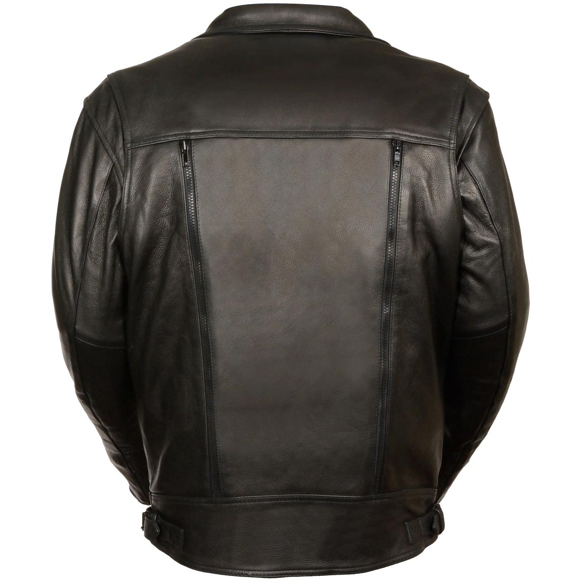 Milwaukee Leather Utility Pocket M/C Jacket - 627589, Insulated Jackets ...