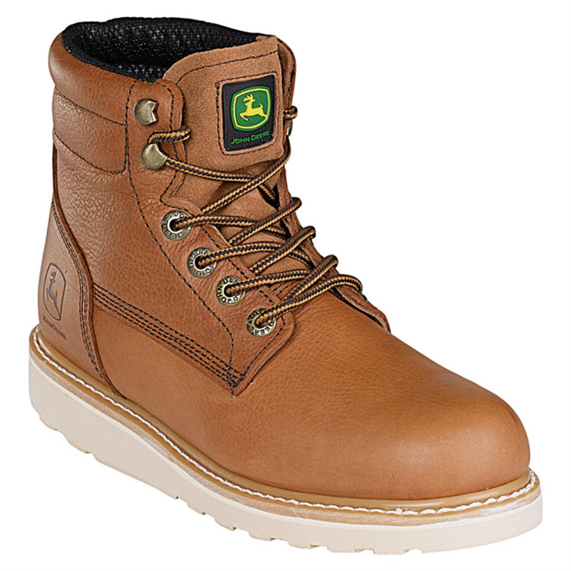 John Deere® 6" Ag & Utility Wedge Work Boots 627699, Work Boots at