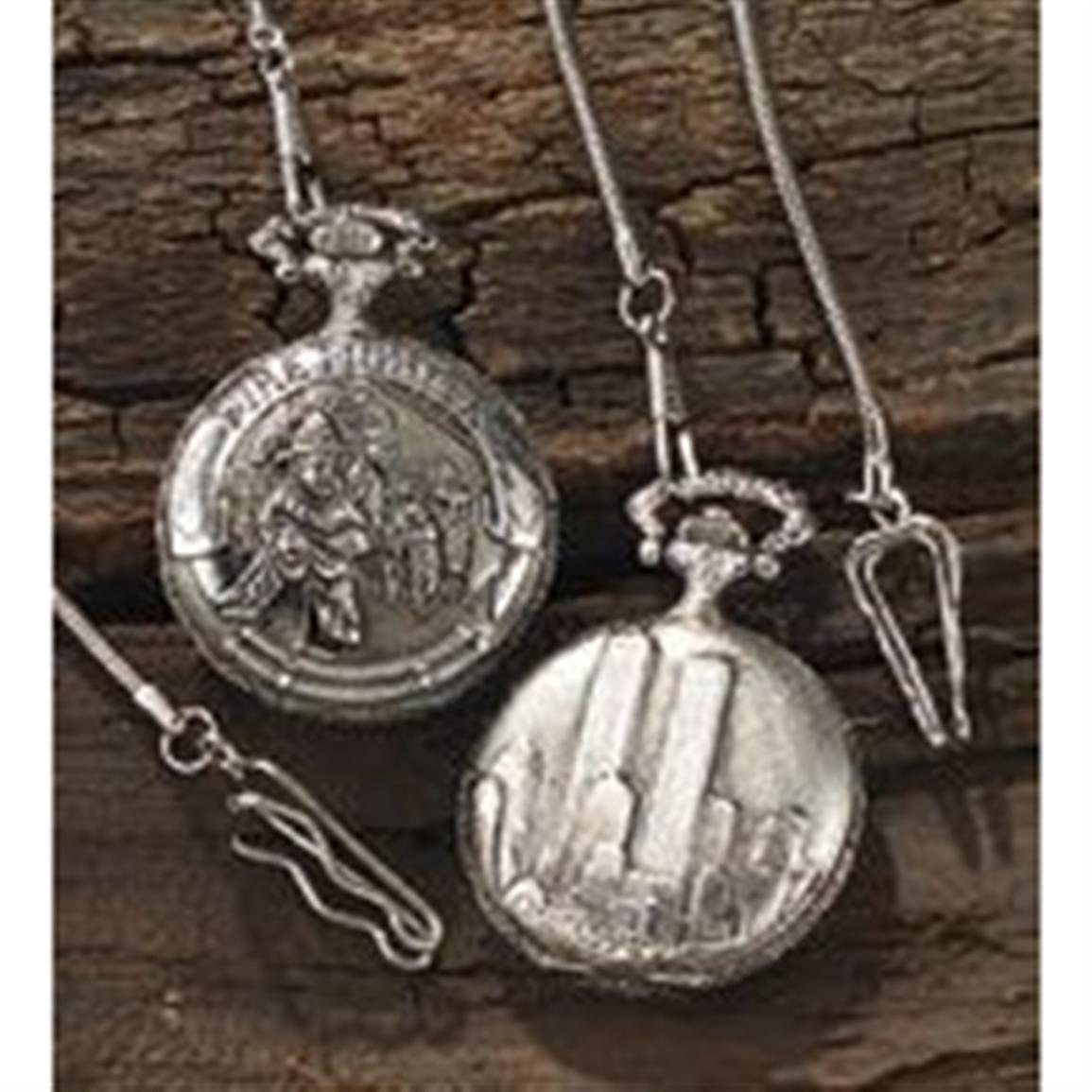 firefighter pocket watch