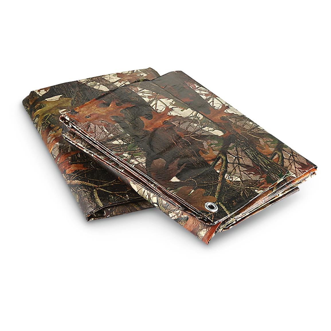 2Pk. 12' x 16' Multiwoods Camo Tarps 633362, Garage & Tool Accessories at Sportsman's Guide