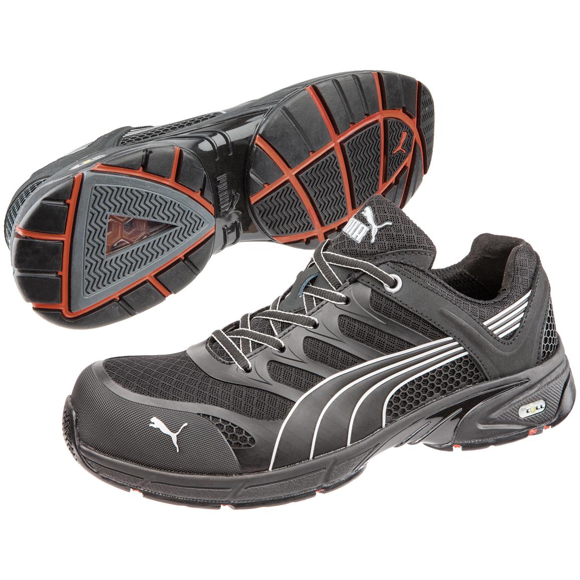 Men's Puma Safety Fuse Motion SD Low Safety Toe Shoes - 633369, Work ...