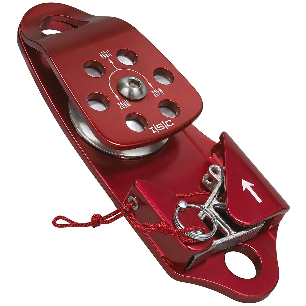 Portable Winch Co. PCA-1271 Swing Side Self-locking Aluminum Pulley