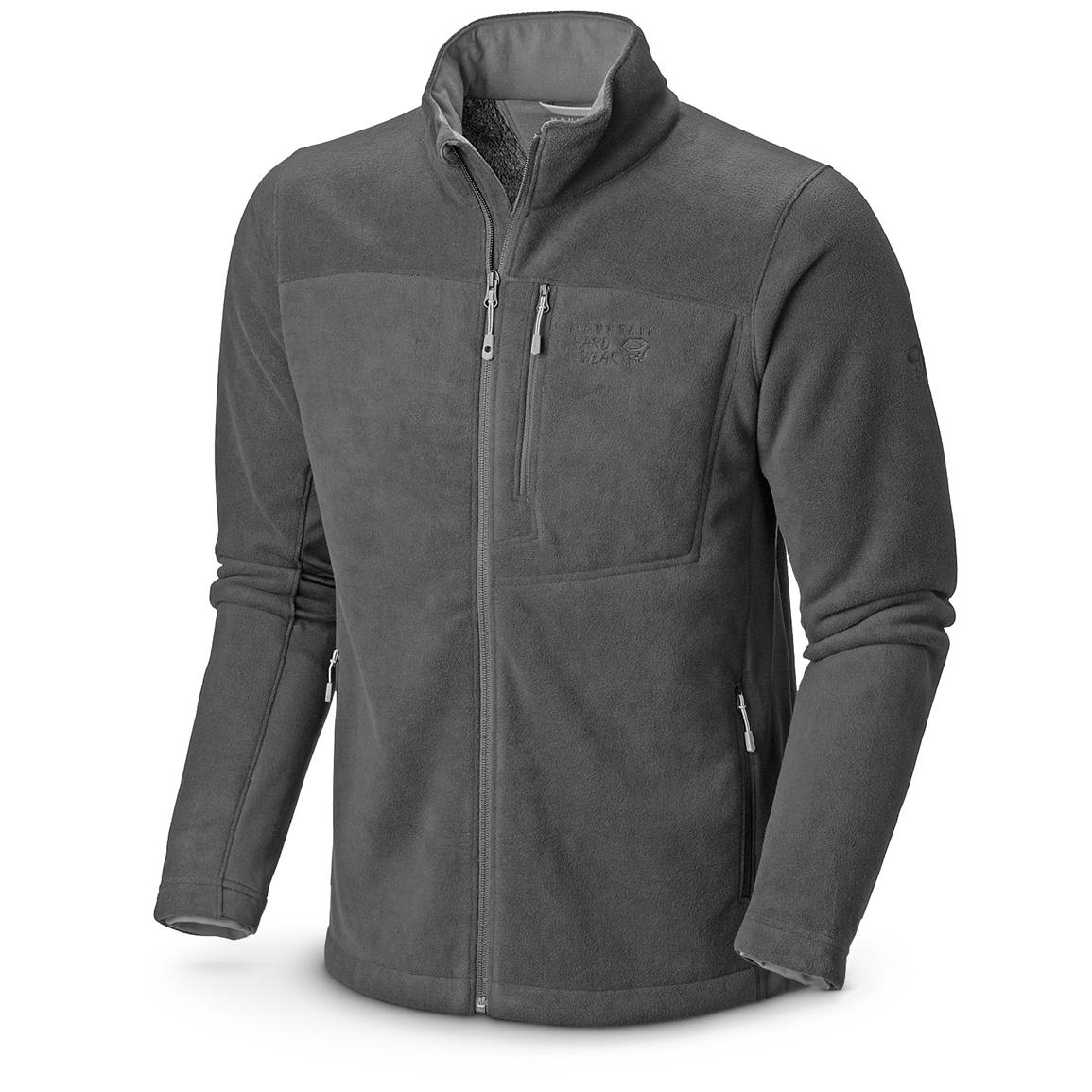 Mountain Hardwear Men's Dual Fleece Jacket - 633917, Insulated ...