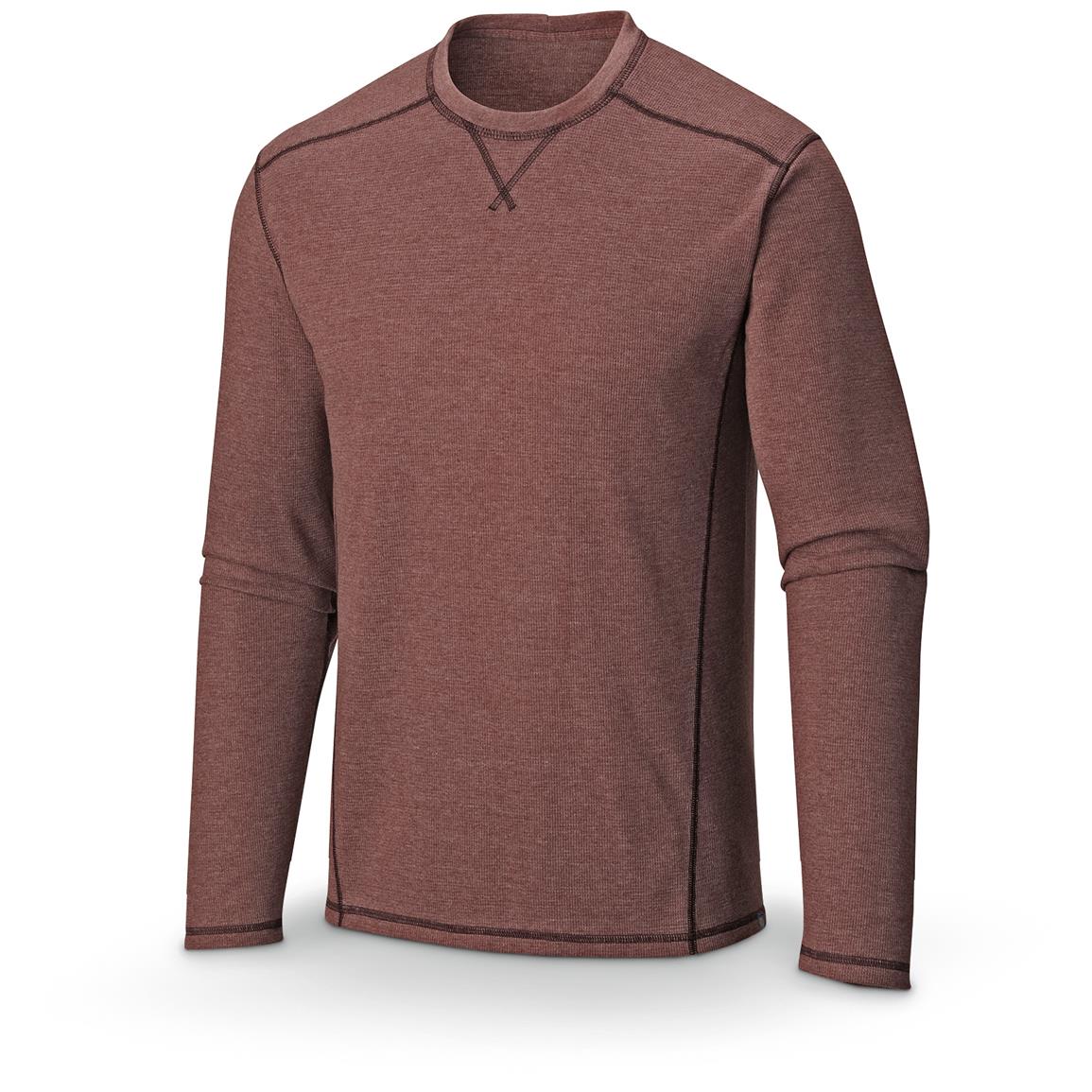 Mountain Hardwear Trekkin Thermal Crew Shirt, Long-Sleeved - 633928 ...