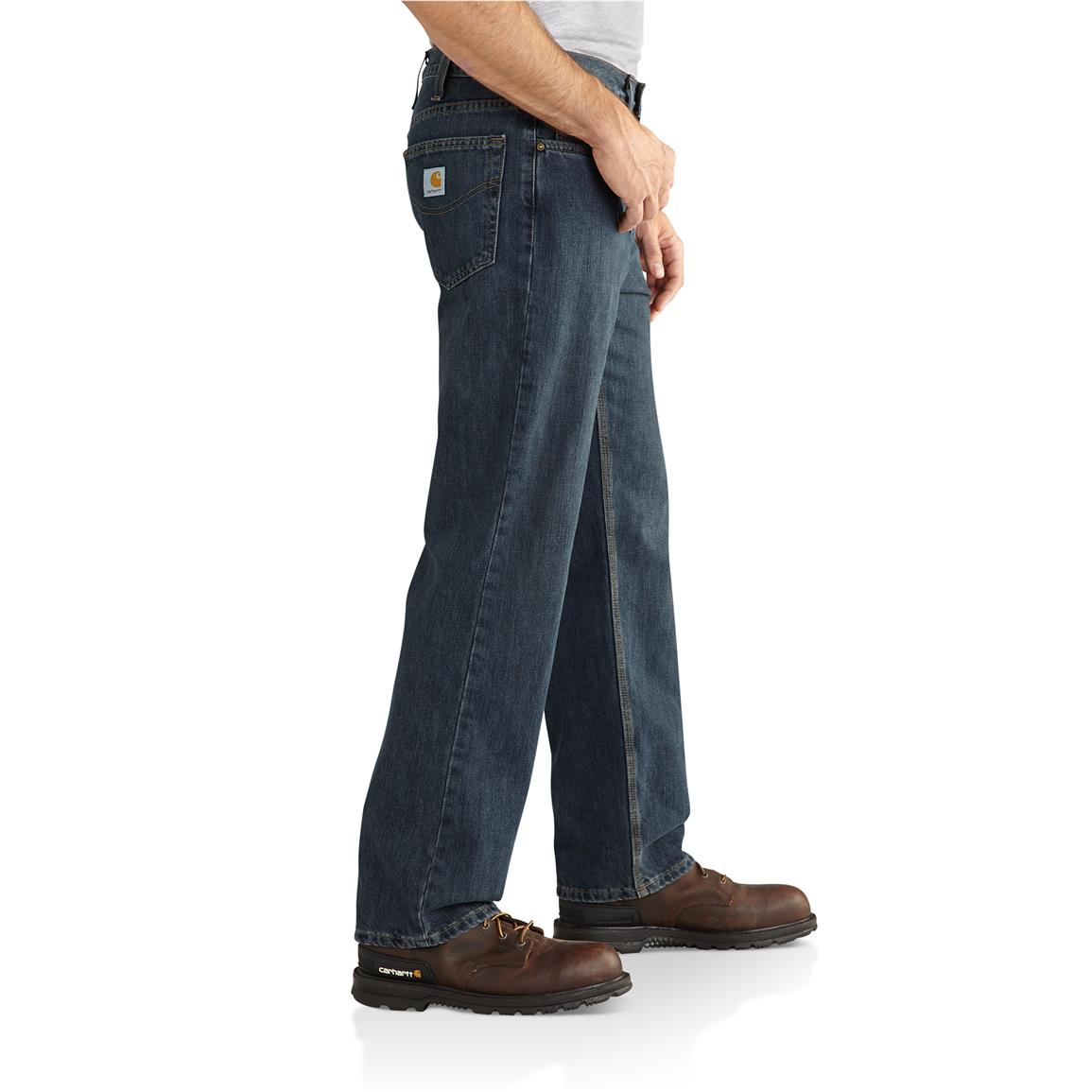 carhartt blue jeans