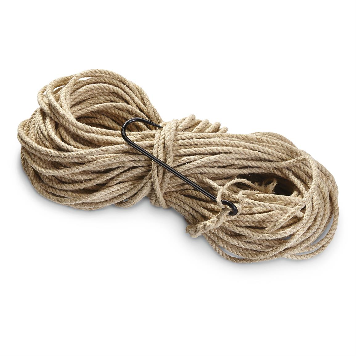 New Italian Military Surplus 240' Rope - 635735, Parachute Cord & Ropes ...