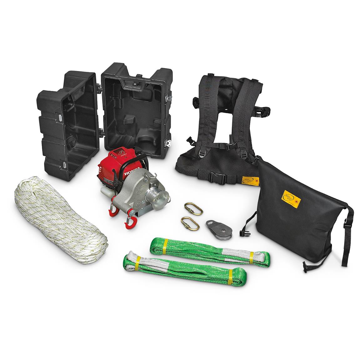 Portable Winch Co. PCW3000-HK 1,550-lb. Gas-powered Portable Winch Hunting Kit
