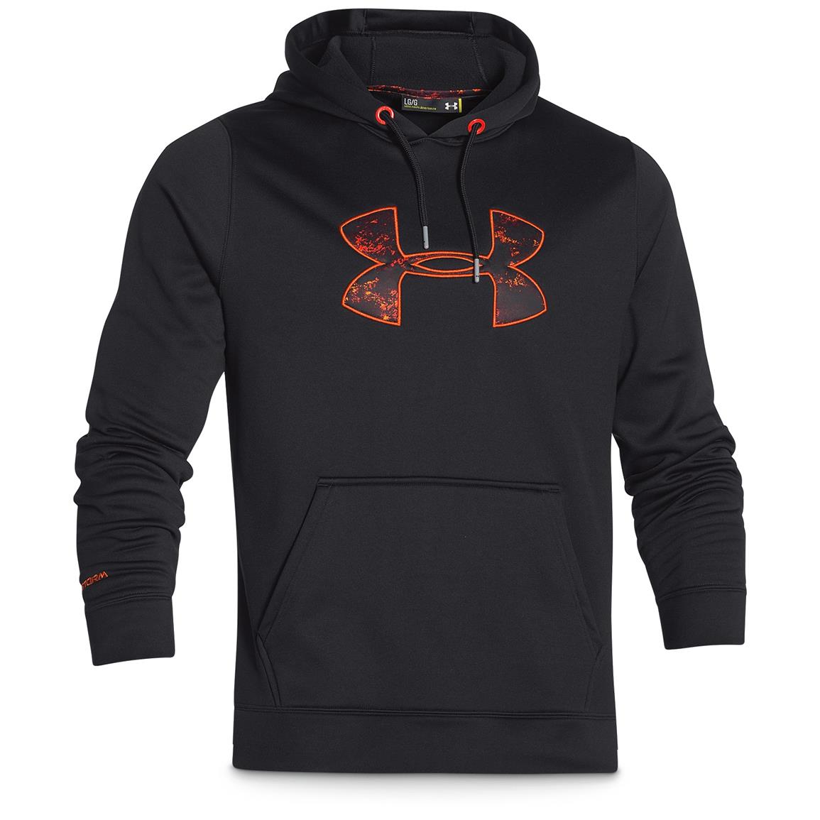 mens black under armour hoodie