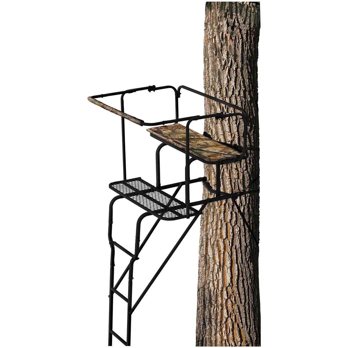 Sniper 18.5' 2-man Spotter XT Ladder Stand - 637198, Ladder Tree Stands ...