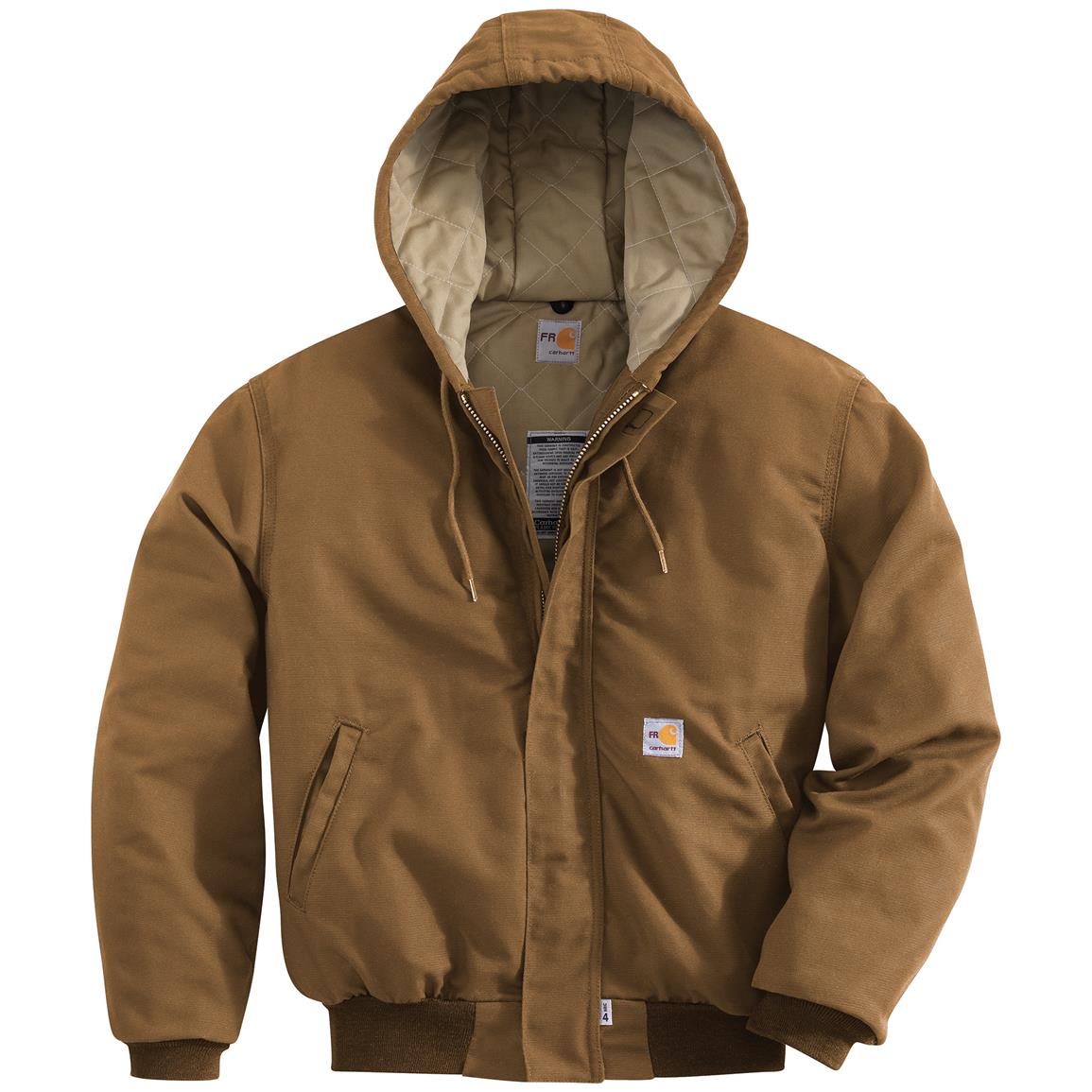 Carhartt Flame-resistant Quilt-lined Active Jacket - 637608, Insulated ...