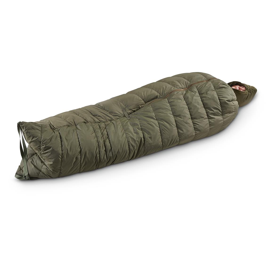 US Military Surplus ECW Sleeping Bag, Like New - 637616, Sleeping Bags ...