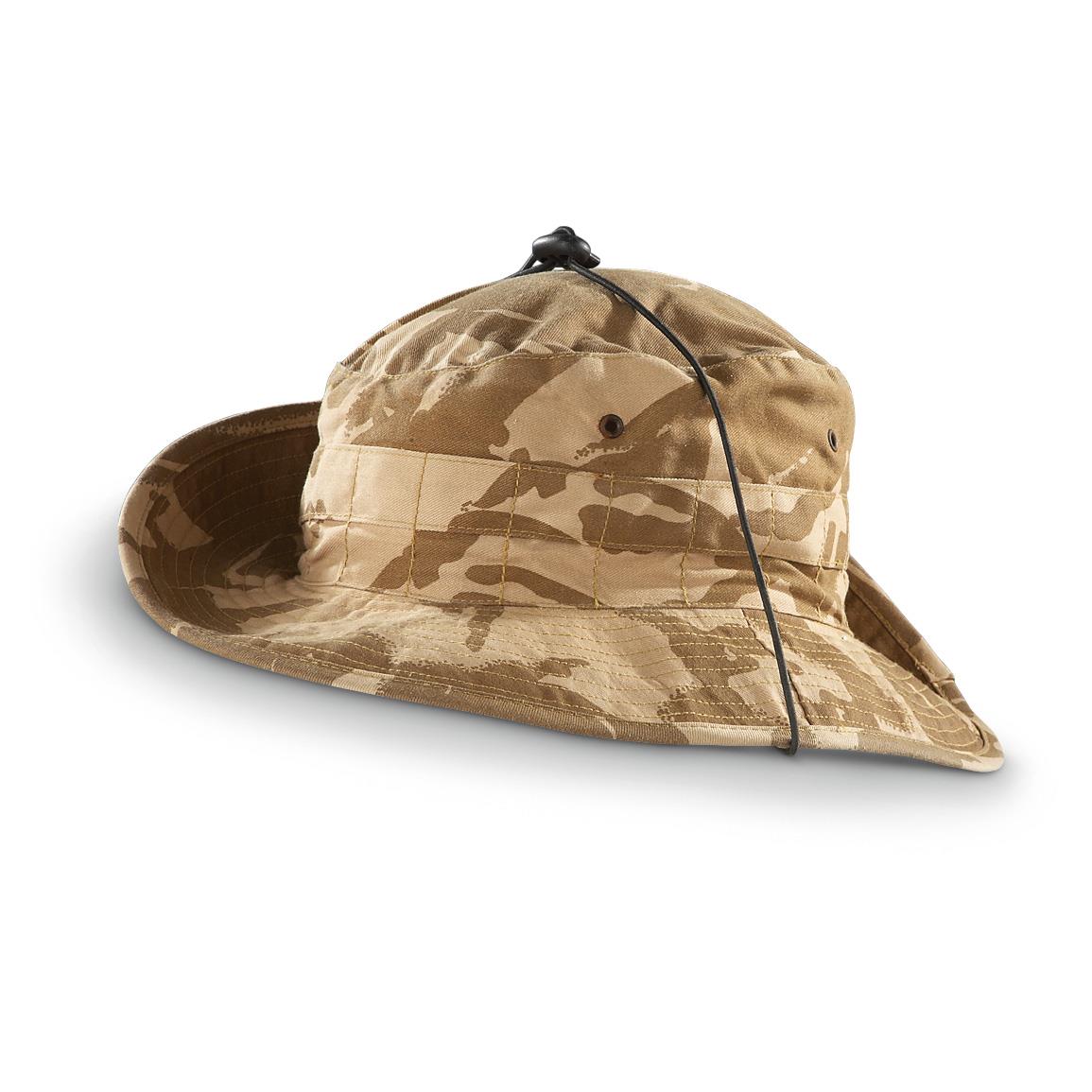 2 Used British Military Surplus DPM Boonie Hats
