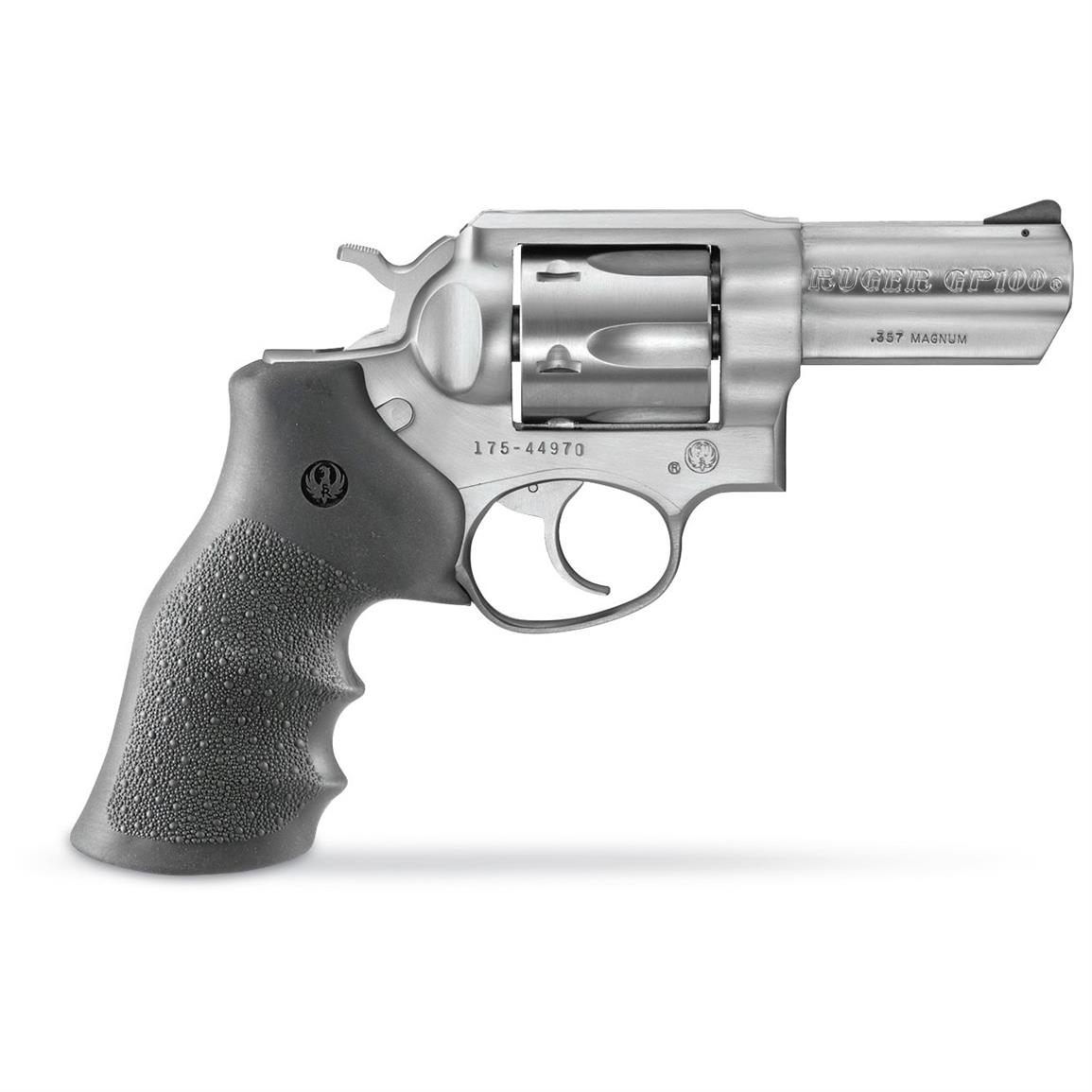 Ruger GP100 Revolver, Double-Action, .357 Magnum, Centerfire, 3" Barrel, 6 Rounds