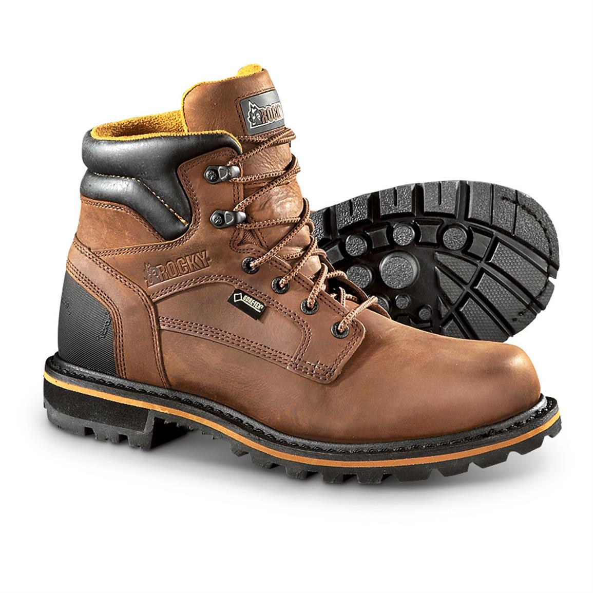 Rocky Governor GORE-TEX Waterproof, Breathable Work Boots - 637913 ...