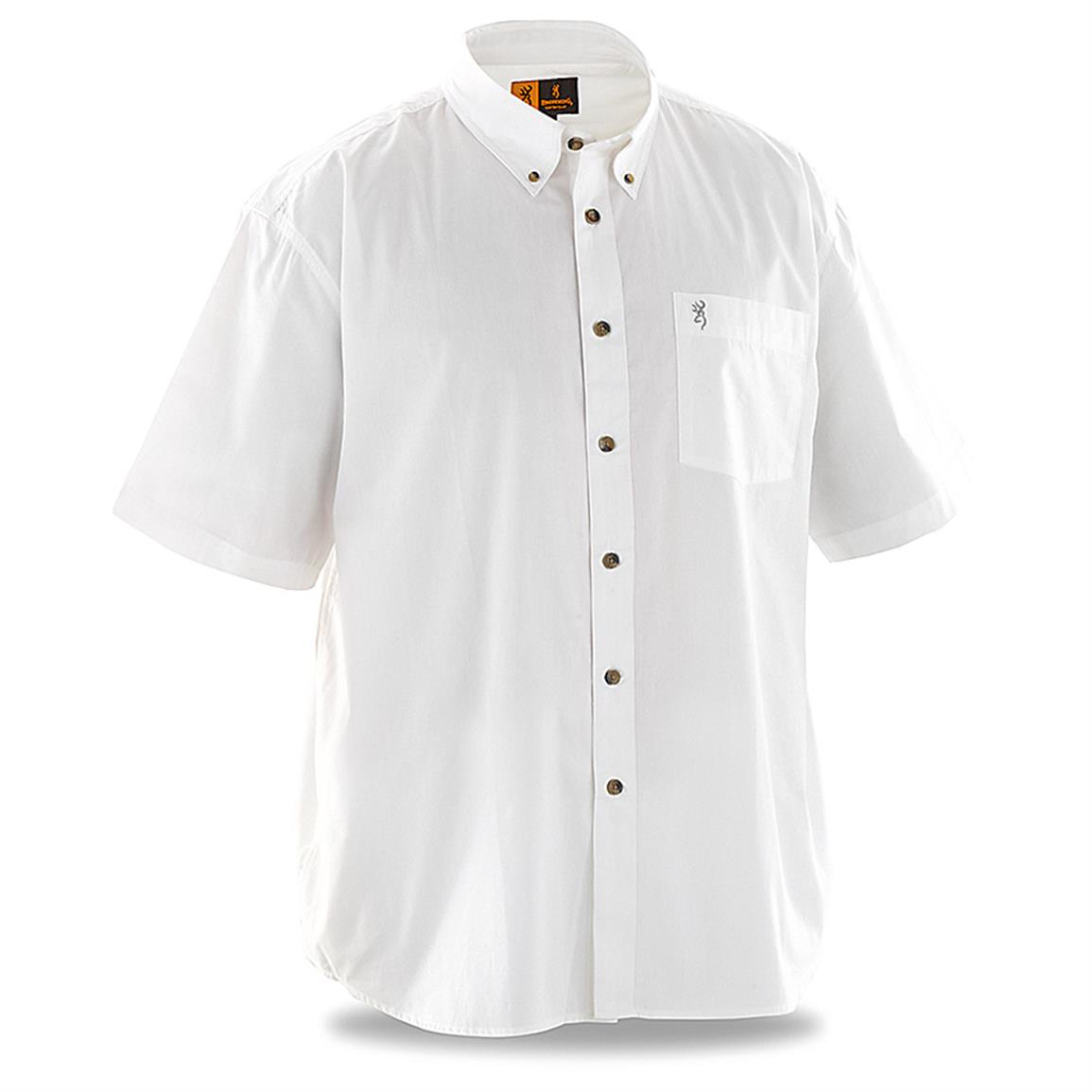 Browning Men's Short-Sleeve Button-Down Shirt - 638149 ...