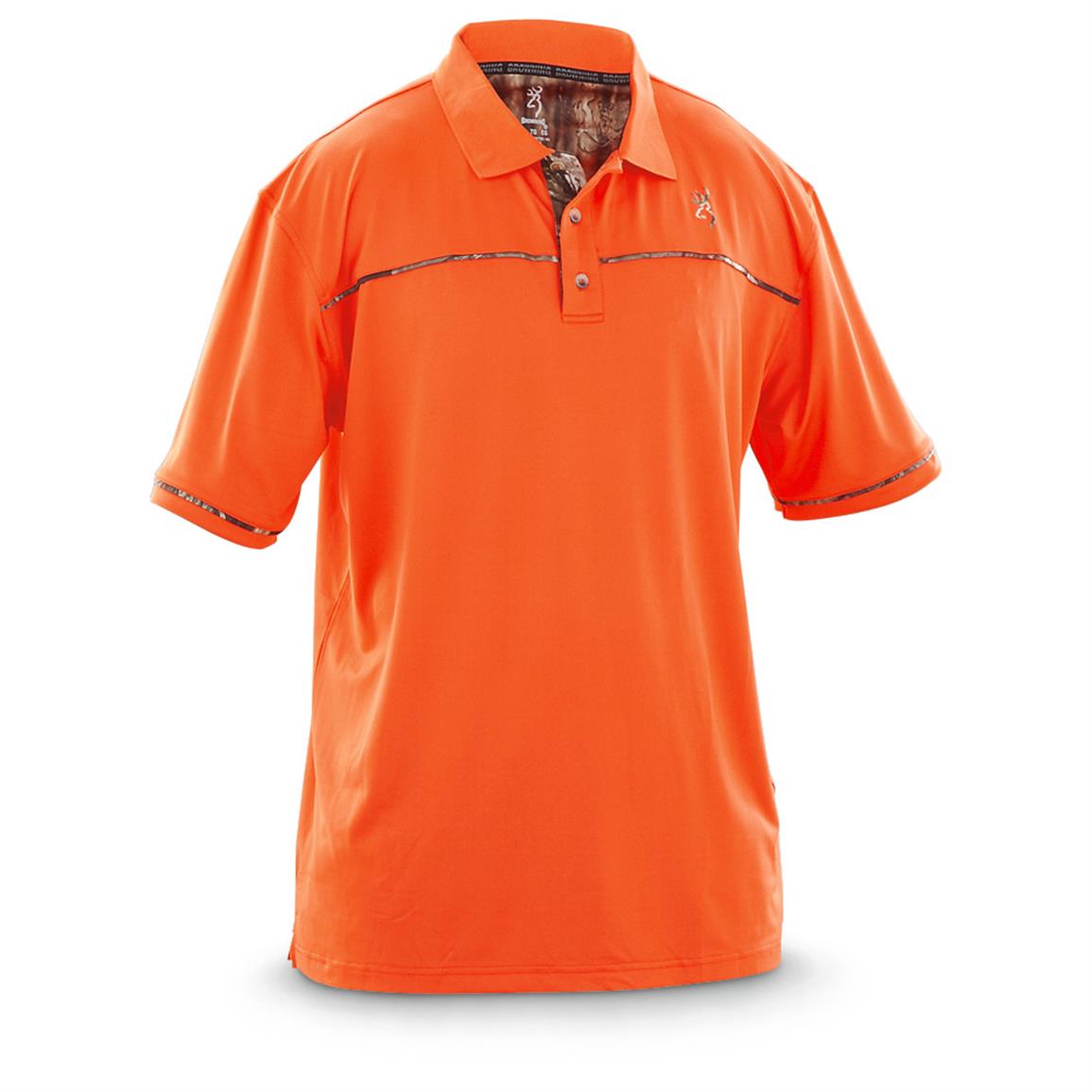 Browning Men's Ozark II Short-Sleeved Polo T-Shirt - 638150, Shirts ...