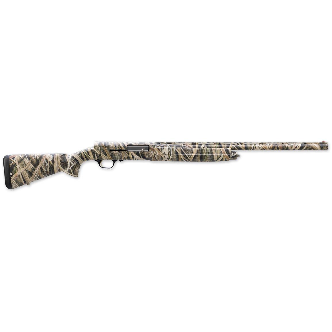 Browning A5 Mossy Oak Shadow Grass Blades, Semi-Automatic, 12 Gauge, 28" Barrel, 4 1 Rounds