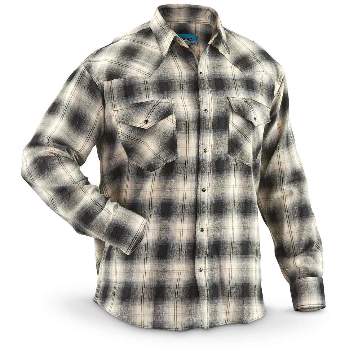 btc western flannel shirts