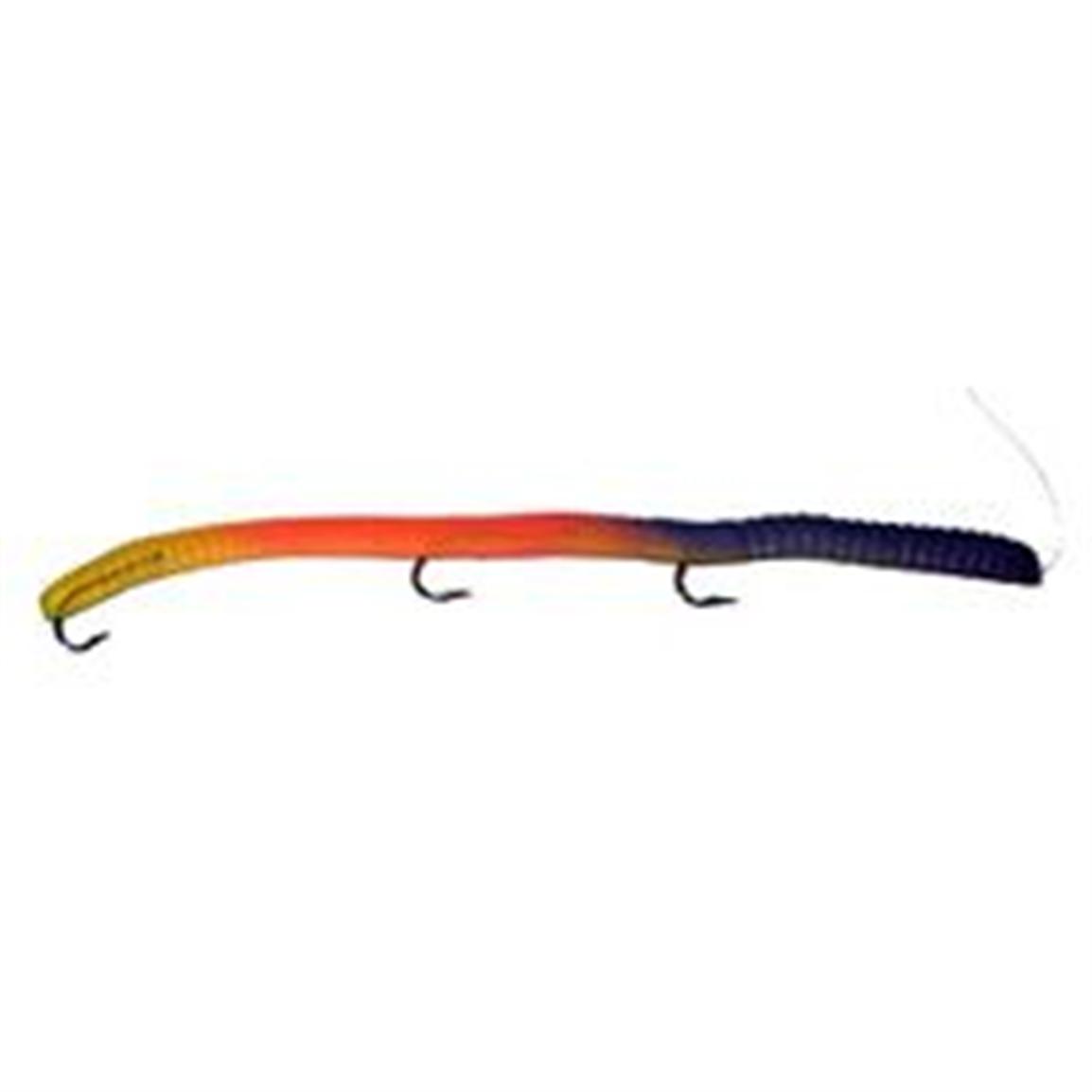 K & E® Bass Stopper® Magnum Worm; Weedless Hooks 63928, Soft Baits at