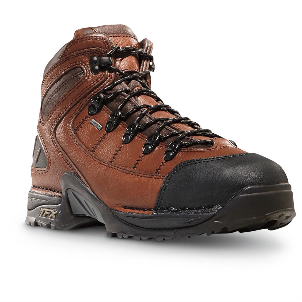 Danner 453 GORE-TEX Men's Steel Toe Work Boots, Brown - 639763, Work ...