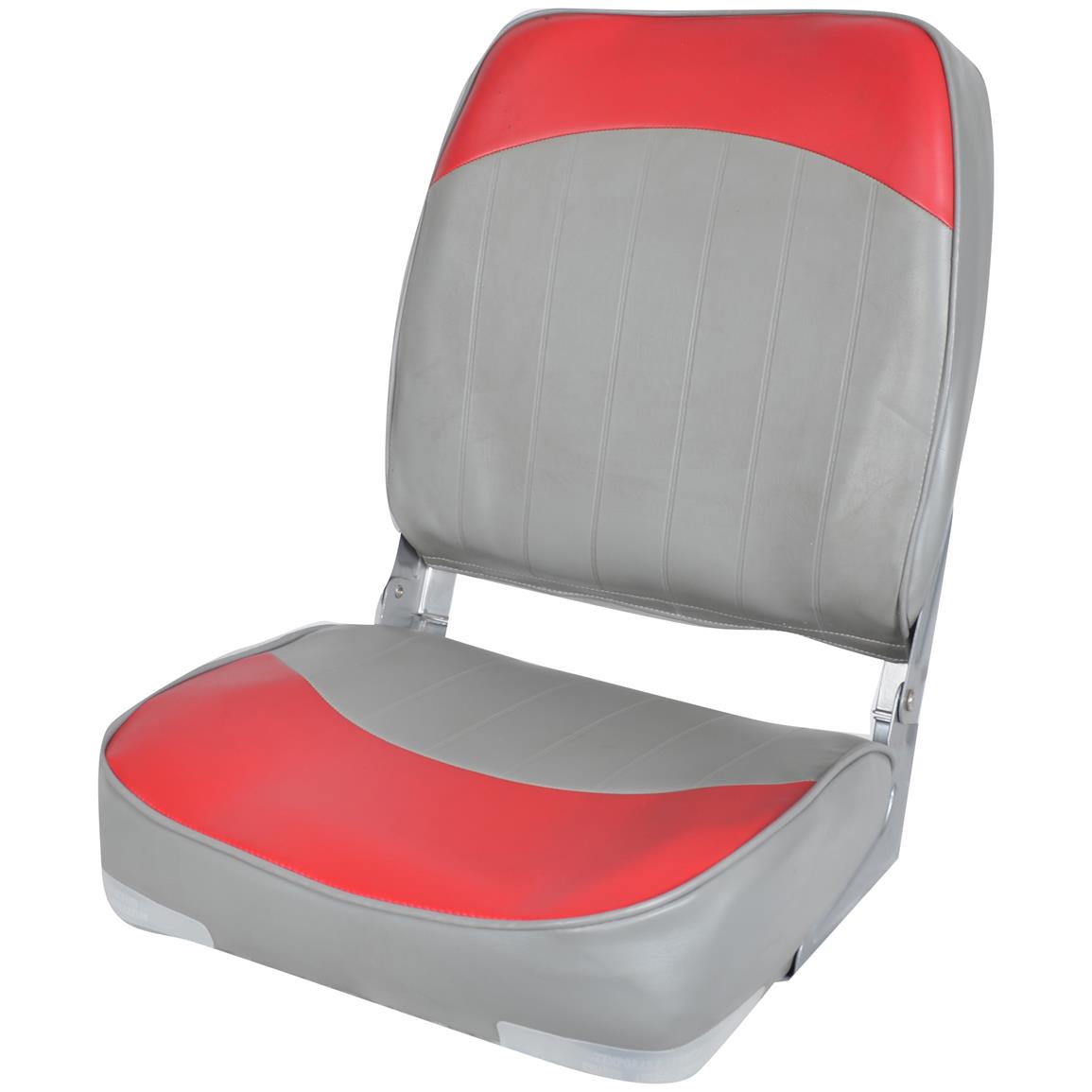 High Back Fold Down Boat Seat 2 Tone 640165 Fold Down Seats At   640165 Ts 