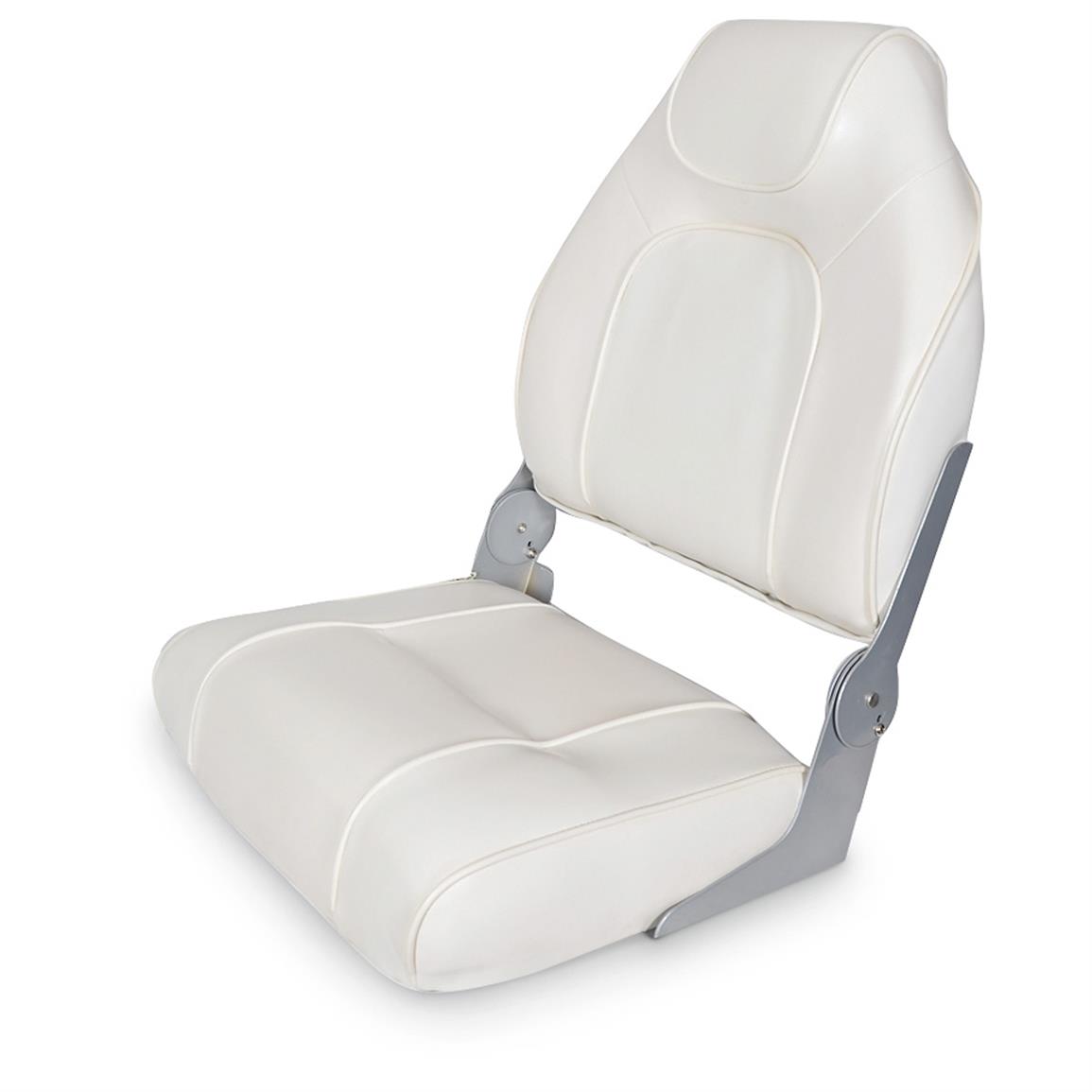 Hiback Fishing Boat Seat 640168, Fold Down Seats at Sportsman's Guide