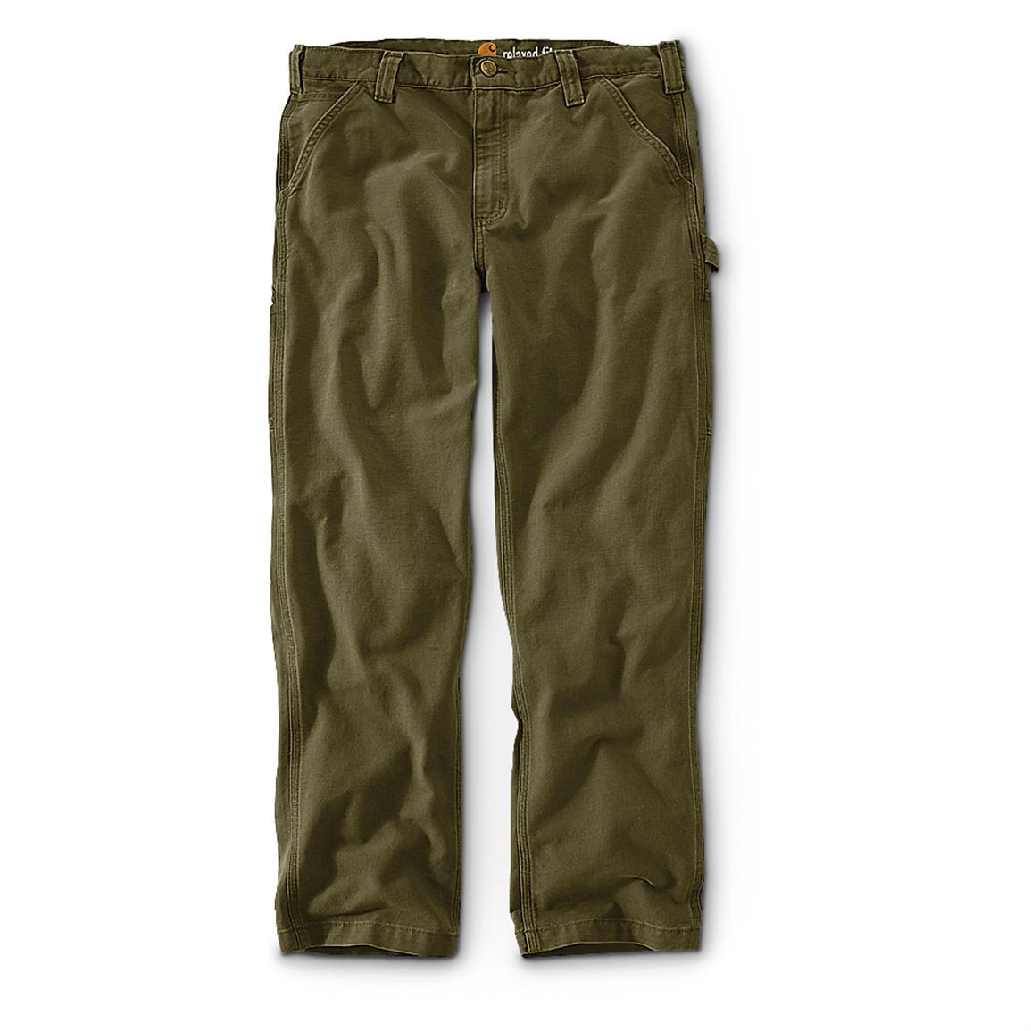 Carhartt Weathered Duck Work Pants - 640204, Jeans & Pants at Sportsman ...