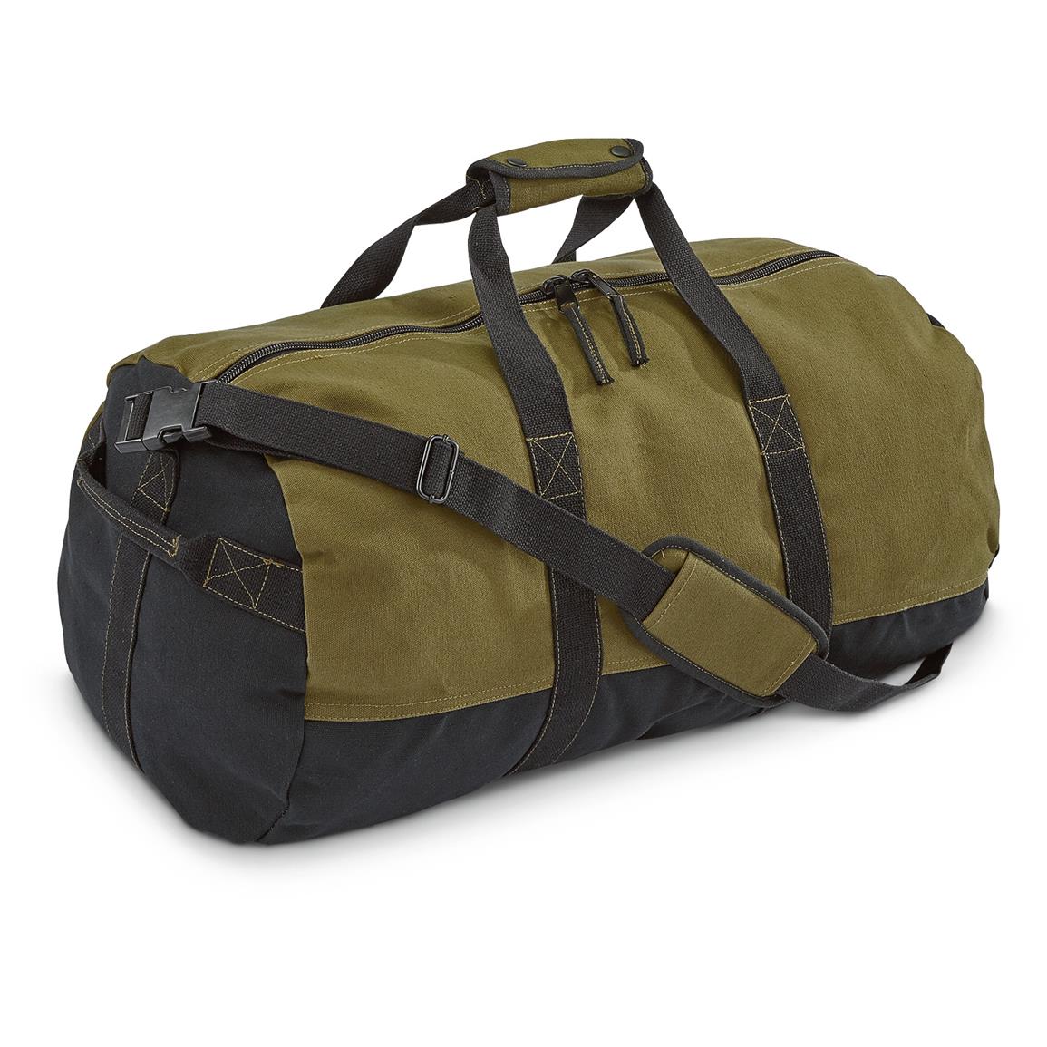Fox Tactical Canvas Sport Duffel Bag - 640827, Military Style Backpacks & Bags at Sportsman&#39;s Guide