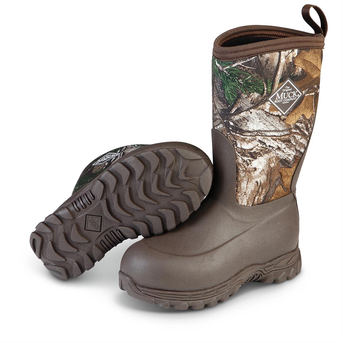 Muck Boot Kids' Rugged II Winter Boots - 640893, Rubber & Rain ...