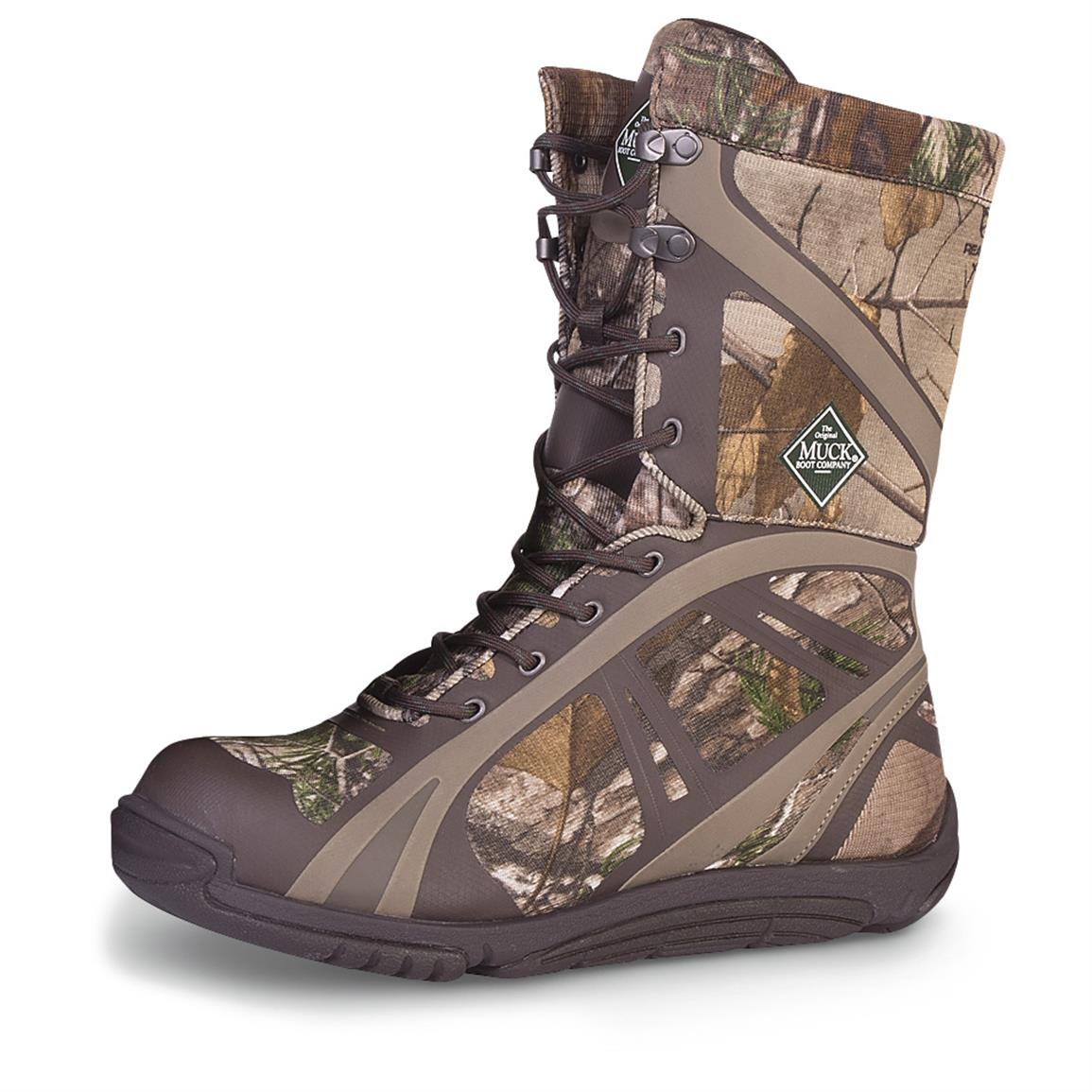 Muck Men's Pursuit Shadow Mid Hunting Boots - 640894, Rubber ...