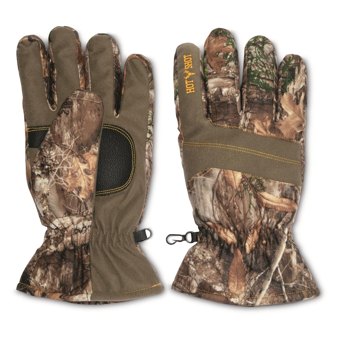 ArcticShield Heat Echo Shooter's Gloves, Realtree Edge - 711948, Gloves ...
