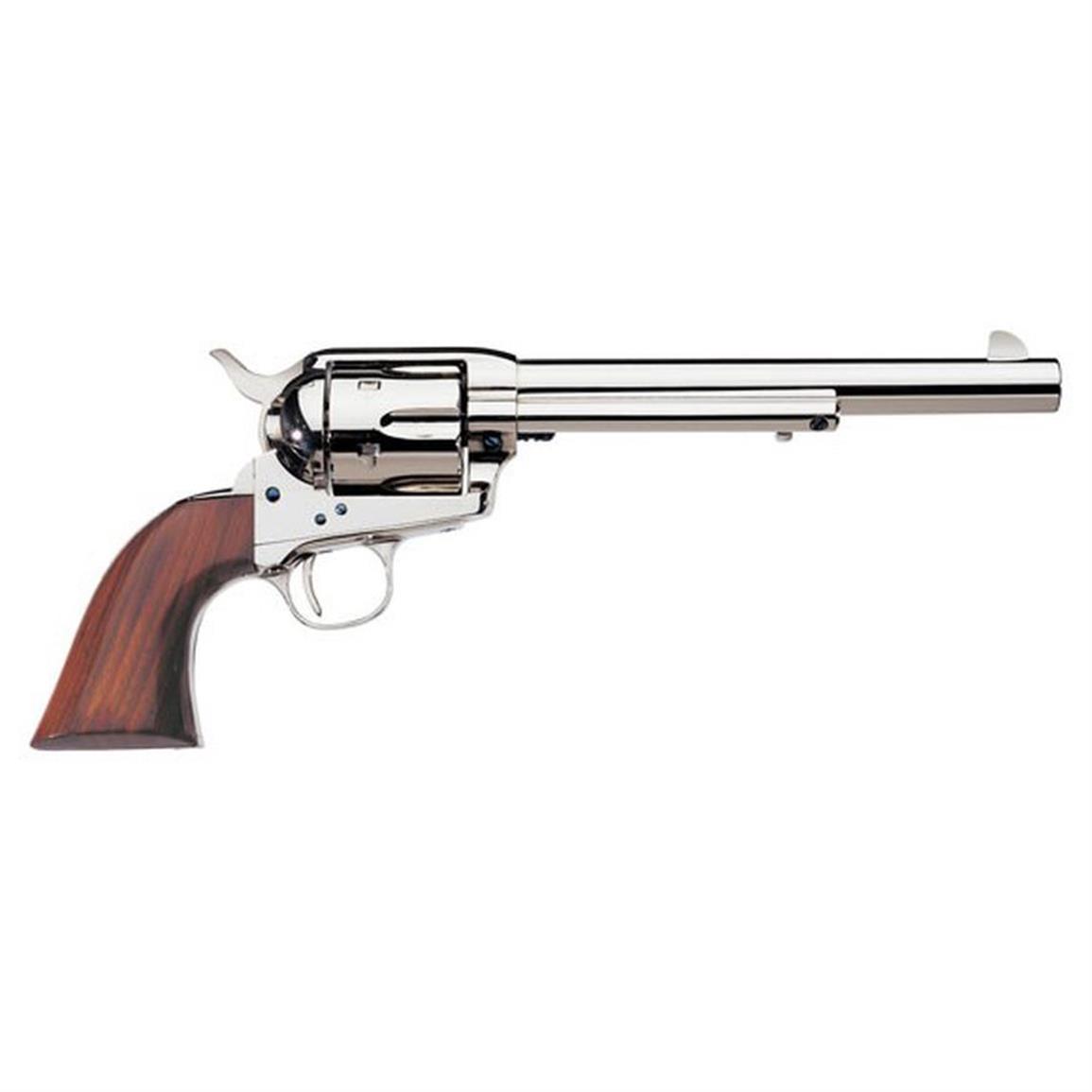 Taylor's & Co. Uberti 1873 Cattleman Nickel Plated, Revolver, .45 Colt, 7.5" Barrel, 6 Rounds