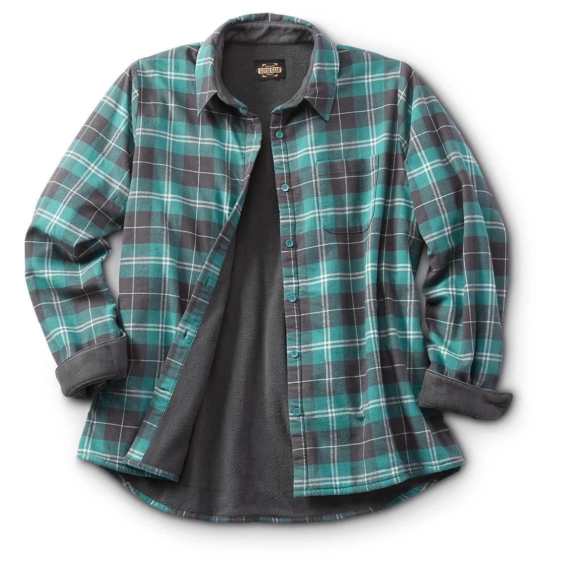 fleece lined flannel hoodie women's