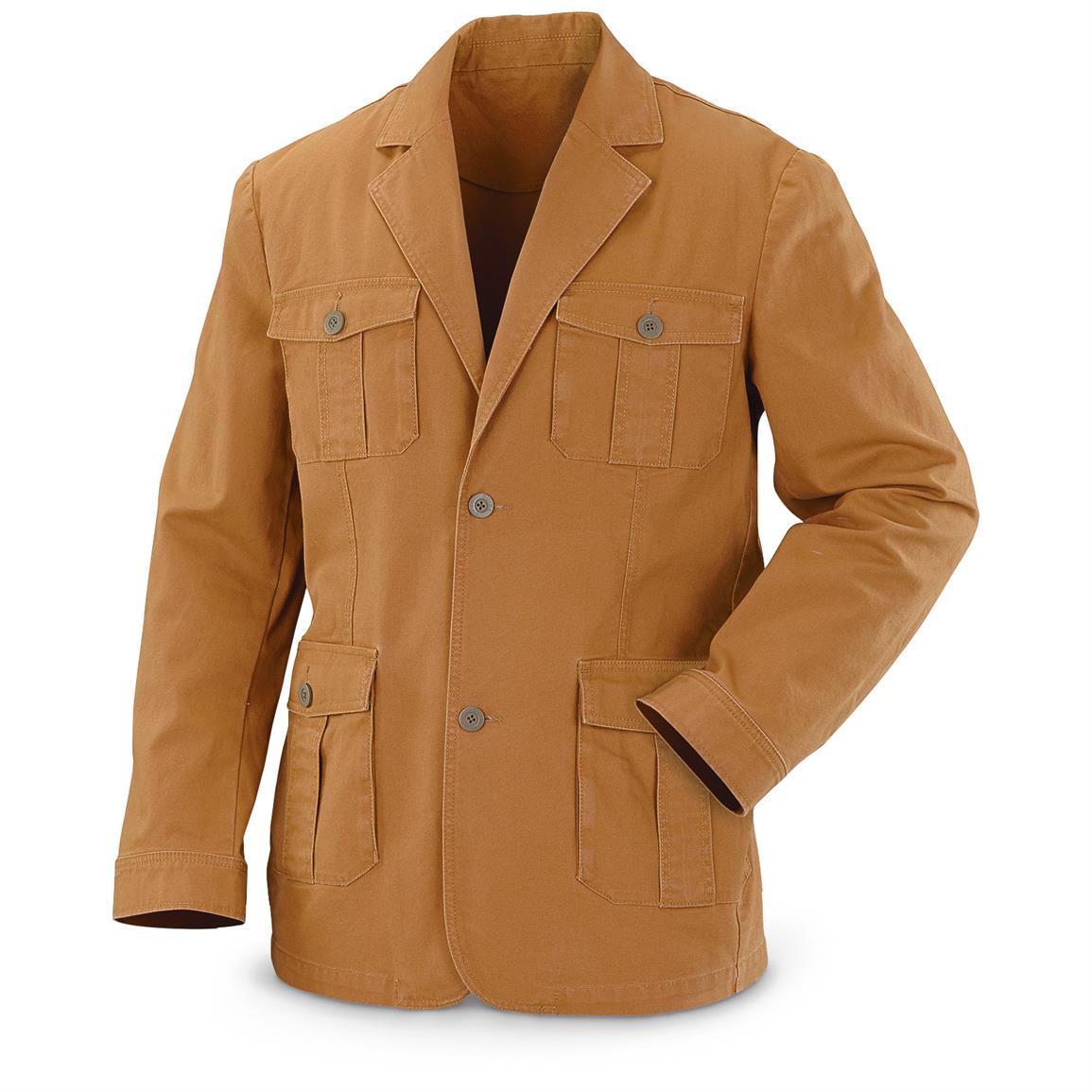 Guide Gear Men's Sportsman's Field Jacket - 641437, Uninsulated Jackets ...