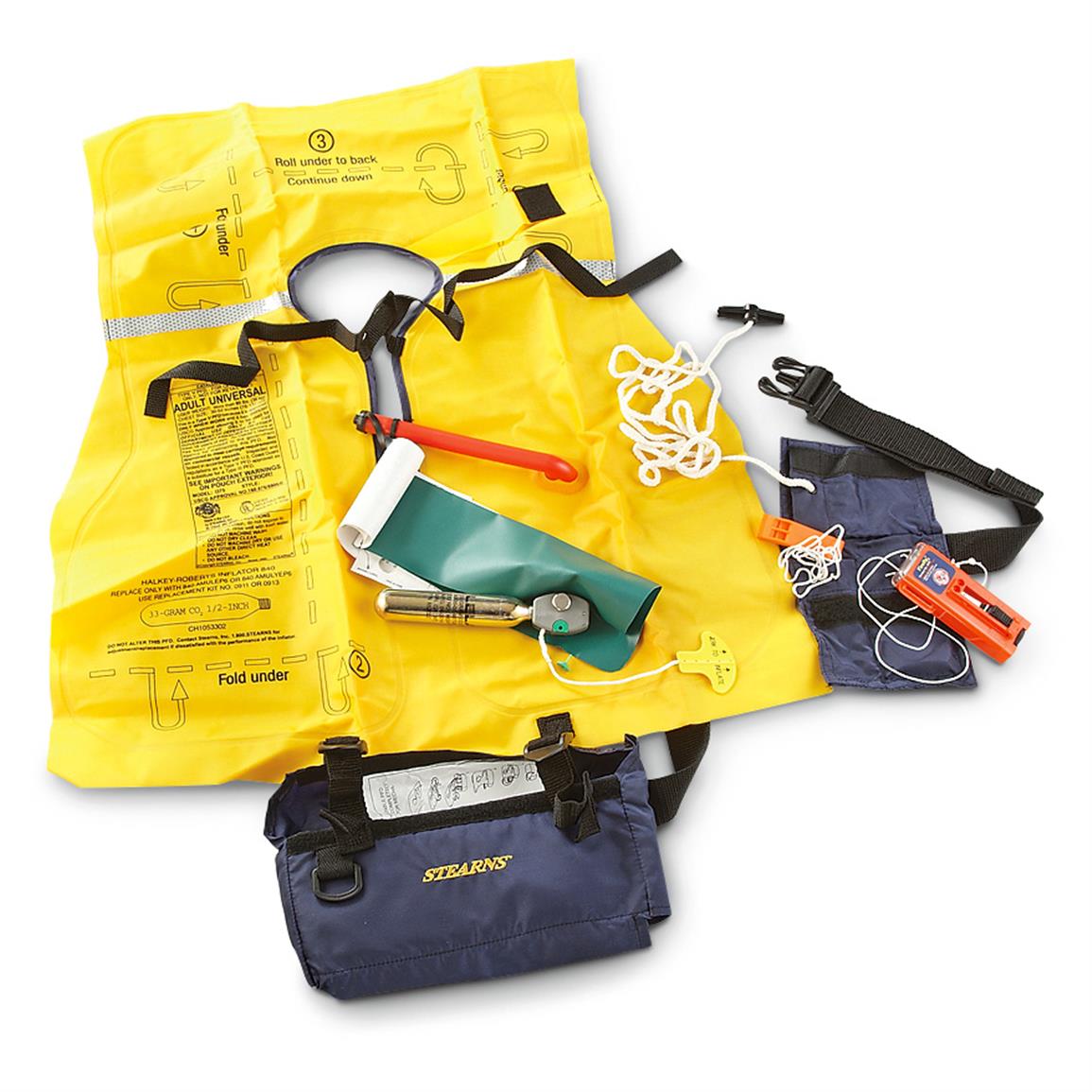 New U.S. Military Surplus Survival Vest with Rearming Kit 641743