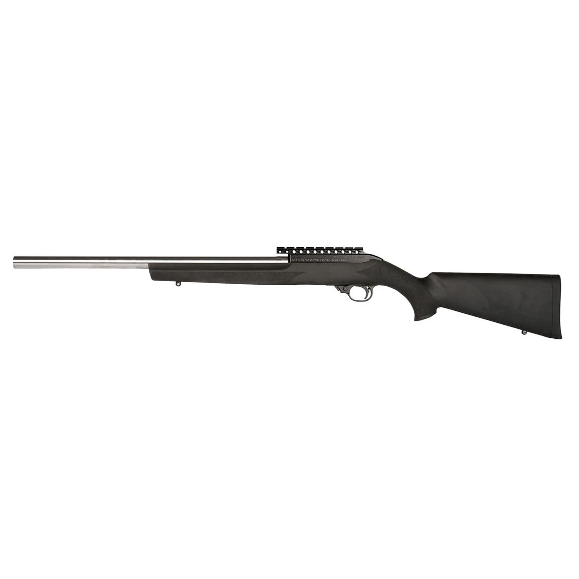 Magnum Research Magnum Lite Stainless Steel, Semi-Automatic, .22 WMR, 18" Barrel, 9+1 Rounds