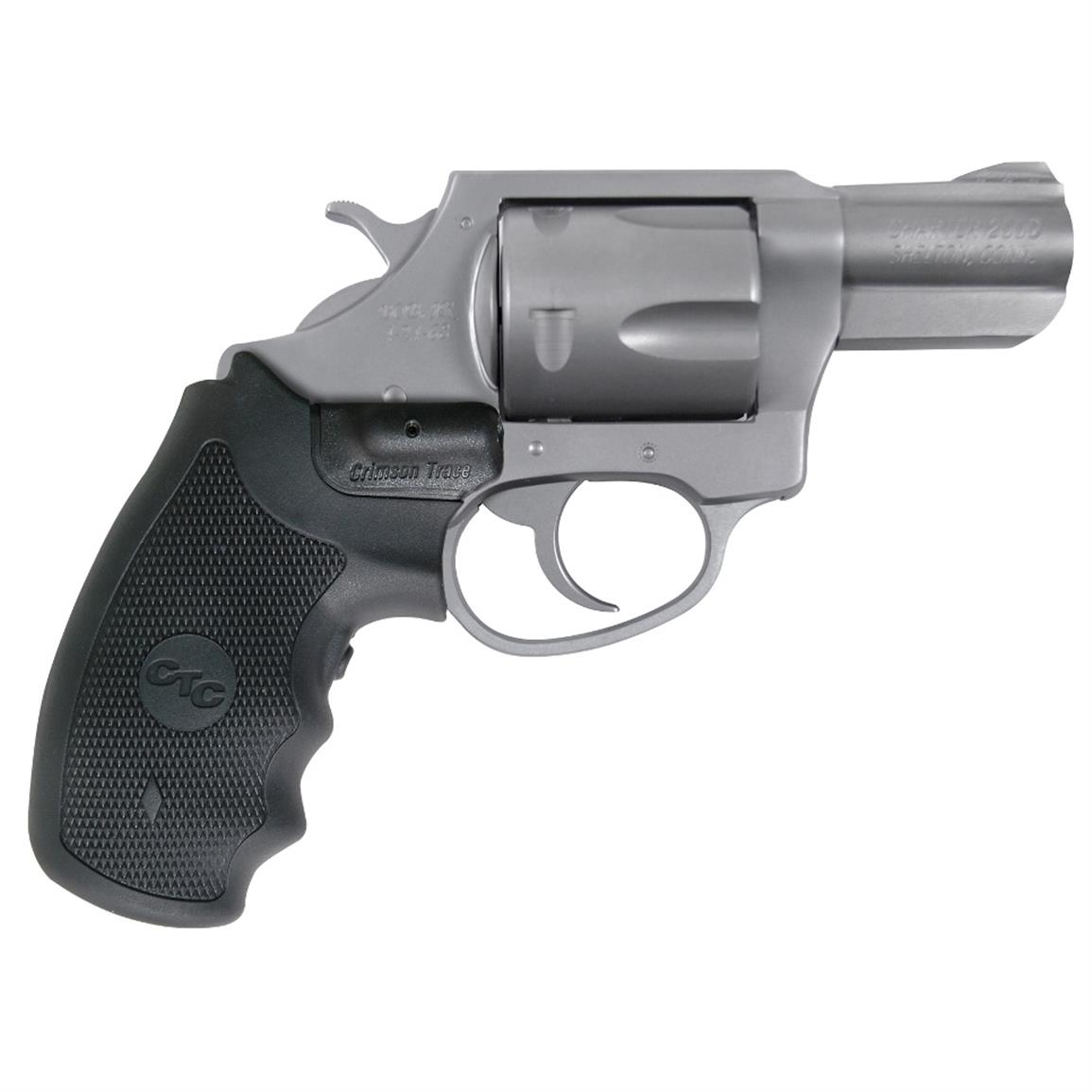 Charter Arms Crimson Mag Pug, Revolver, .357 Magnum, 73524, 678958735246, with Crimson Trace Lasergrips