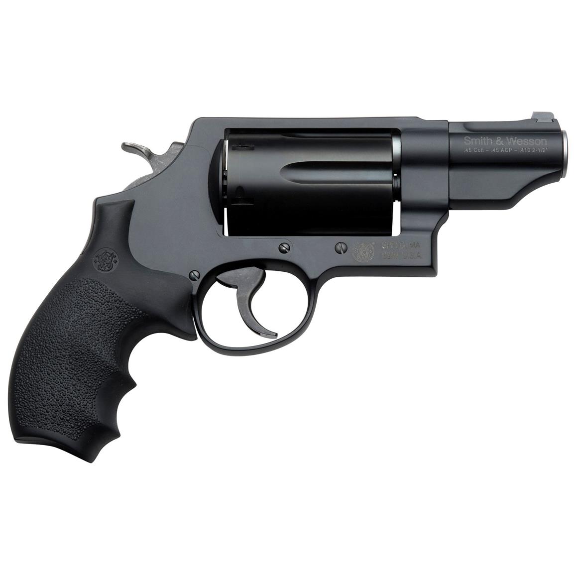 Smith & Wesson Governor, Revolver, .45 Acp, 162410, 022188624106, Black 