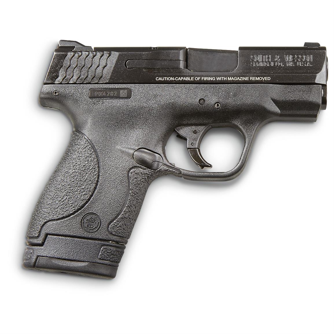 Smith &amp; Wesson M&amp;P Shield, Semi-Automatic, 9mm, 3.1&quot; Barrel, 8+1 Rounds, Manual Safety