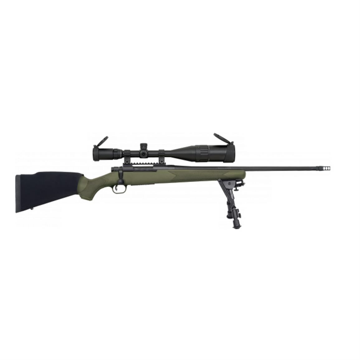 Mossberg Patriot Night Train Combo, Bolt Action, .308 Winchester, 6-24x50mm Scope, 5 Rounds