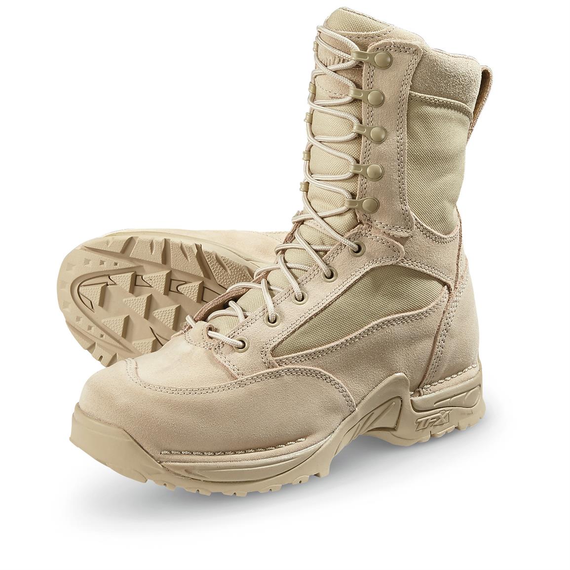 NEW Danner TFX G3 Desert Rough-Out Boots Tan Leather/Nylon Gore-tex 24307 8"
