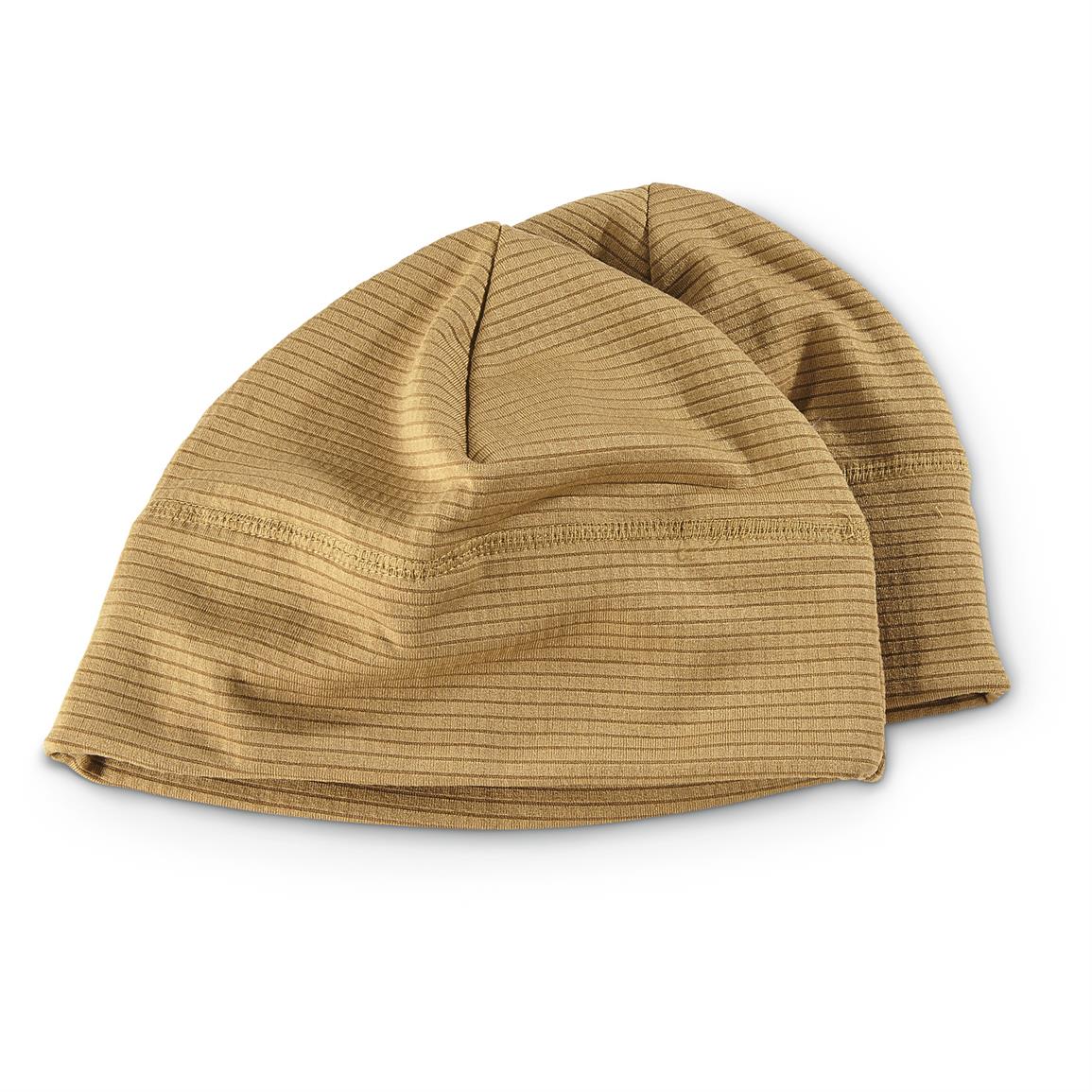 grid fleece hat