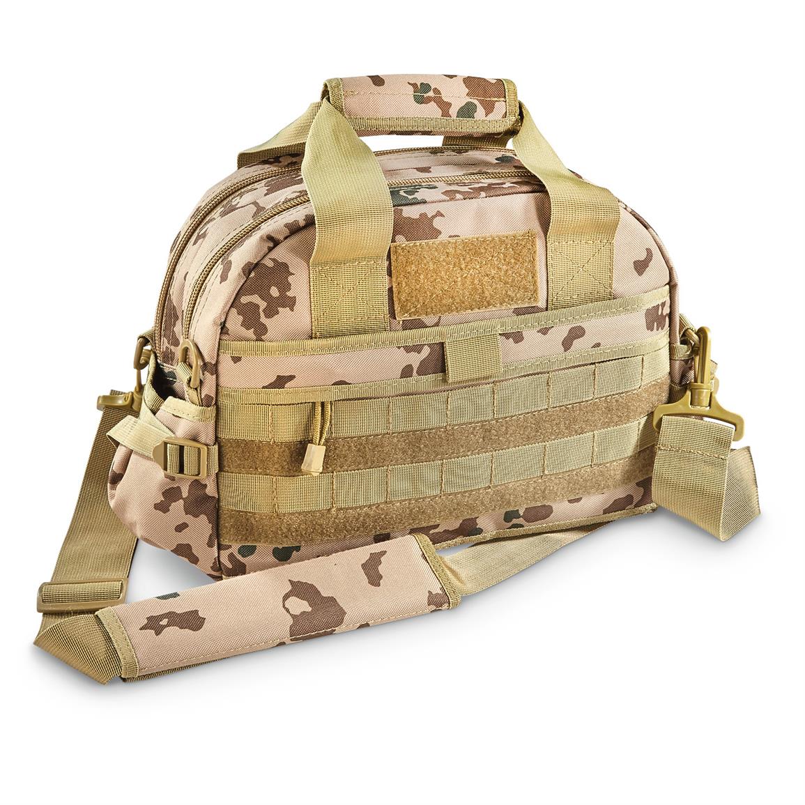 Mil-Tec Conceal Carry Tactical Shooters Bag, Tropical Flecktar